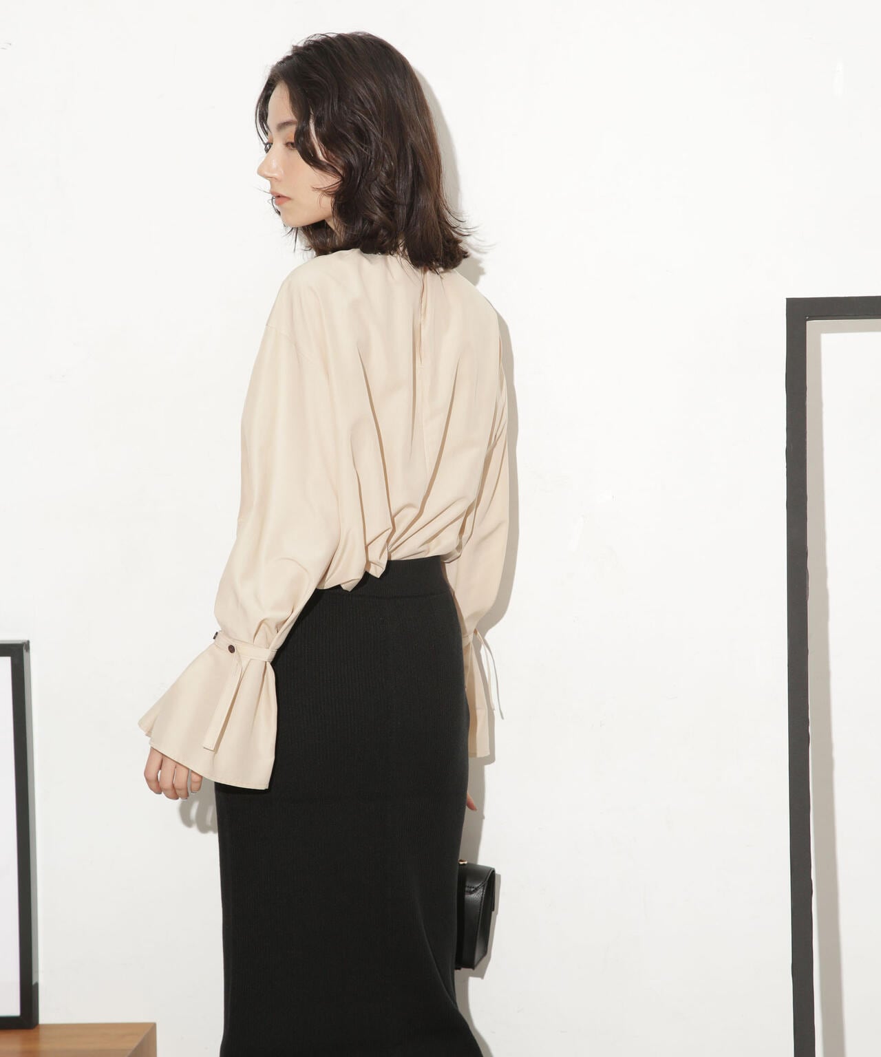 スリーブベルトブラウス 6693220313