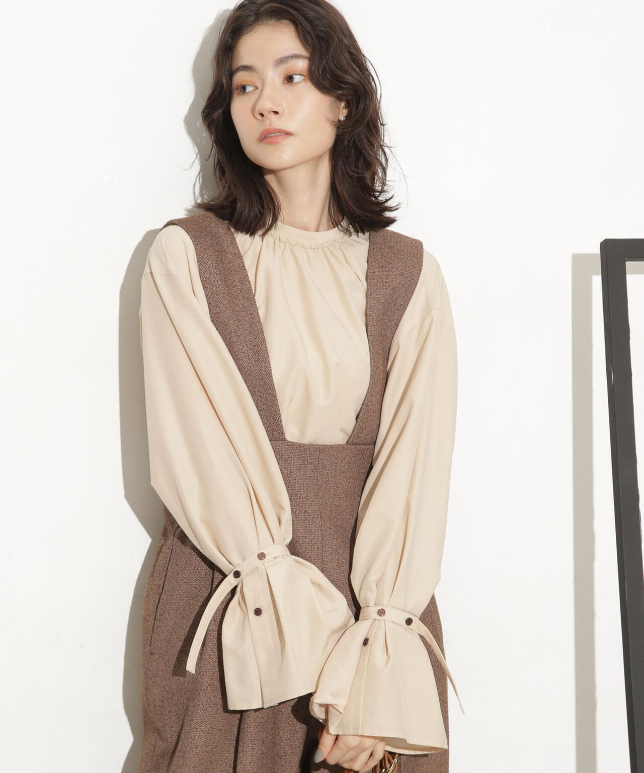 スリーブベルトブラウス 6693220313