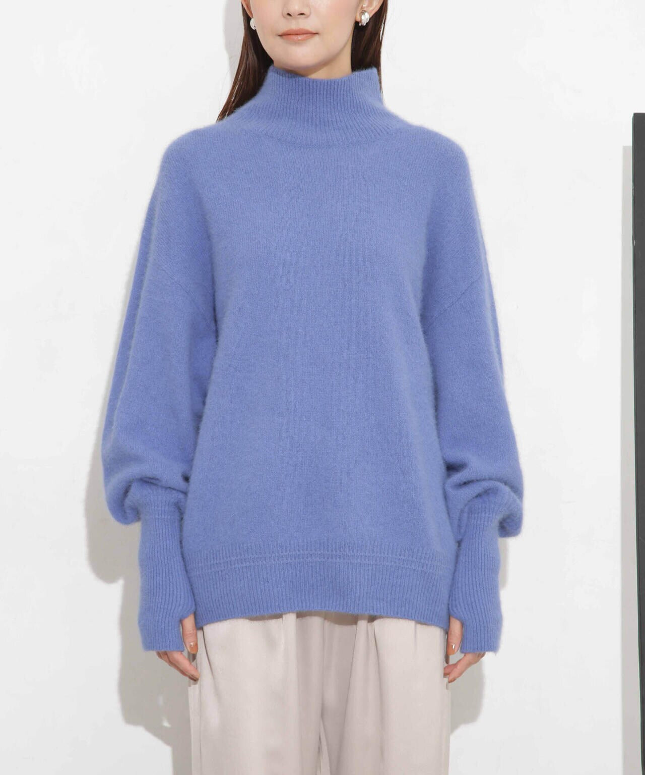 ウォッシャブルフォックス タートルニットプルオーバー 6693222303