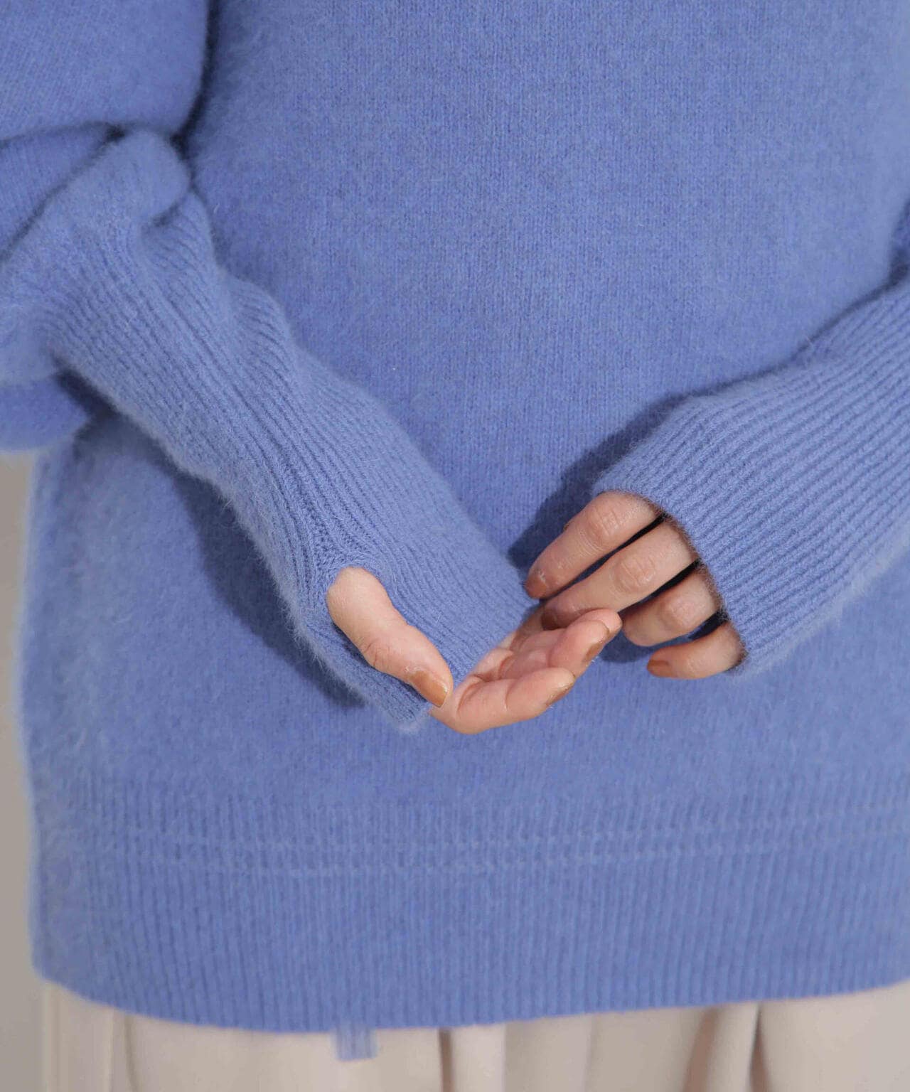 ウォッシャブルフォックス タートルニットプルオーバー 6693222303