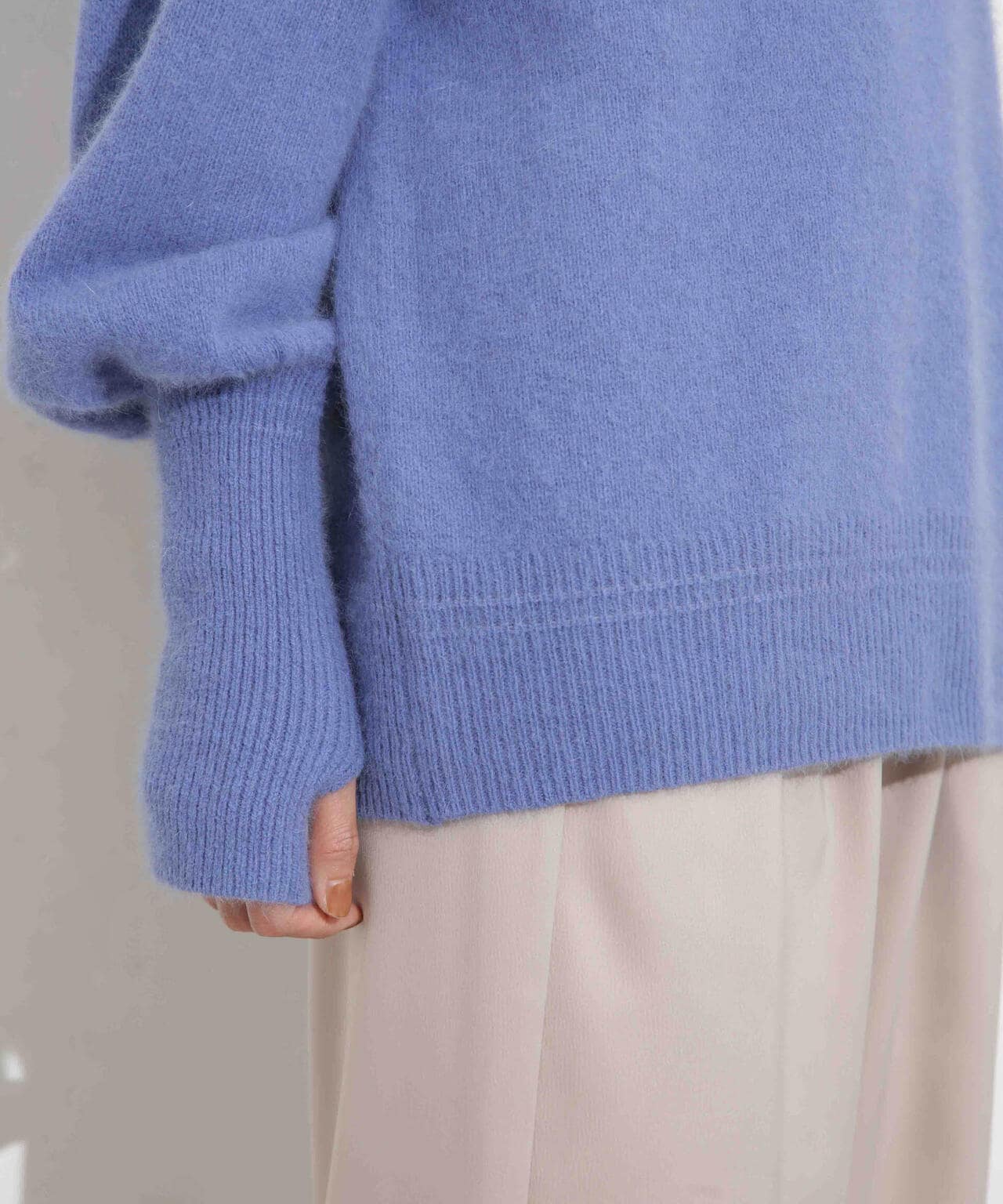 ウォッシャブルフォックス タートルニットプルオーバー 6693222303