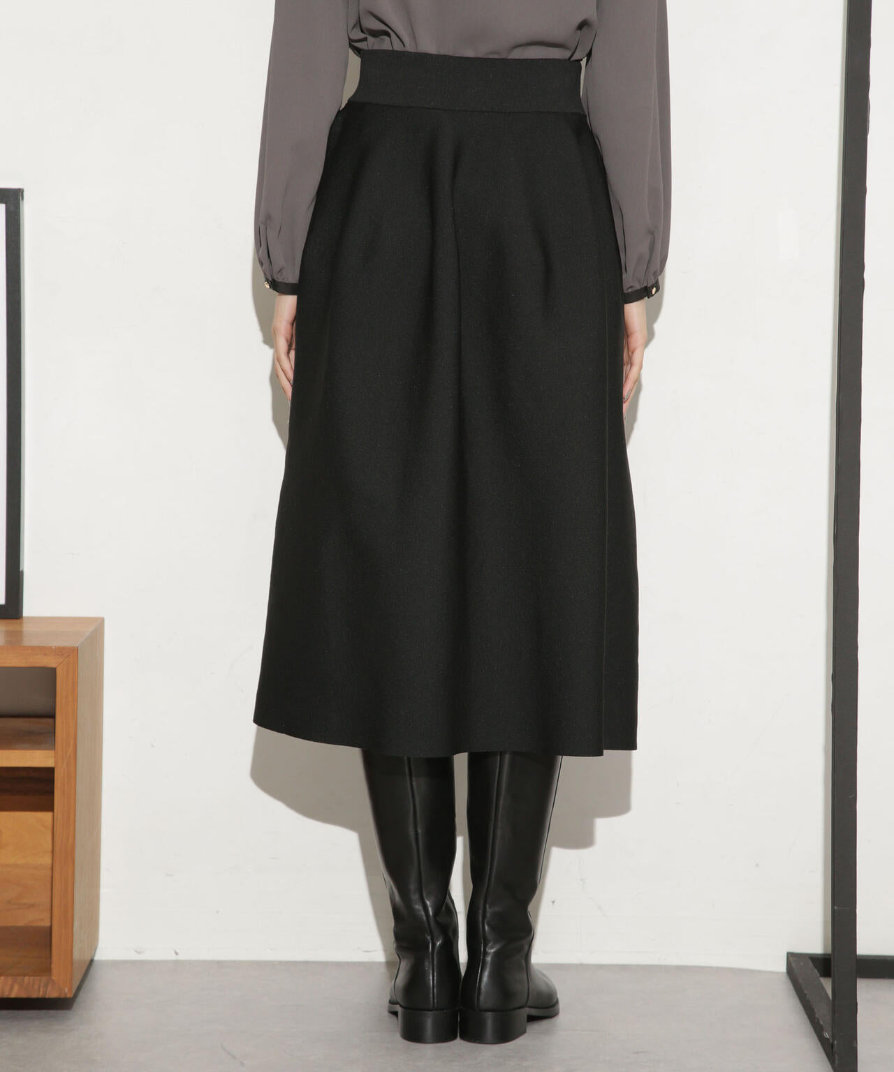 総針ボリュームフレアスカート(セットアップ可) 6693230321