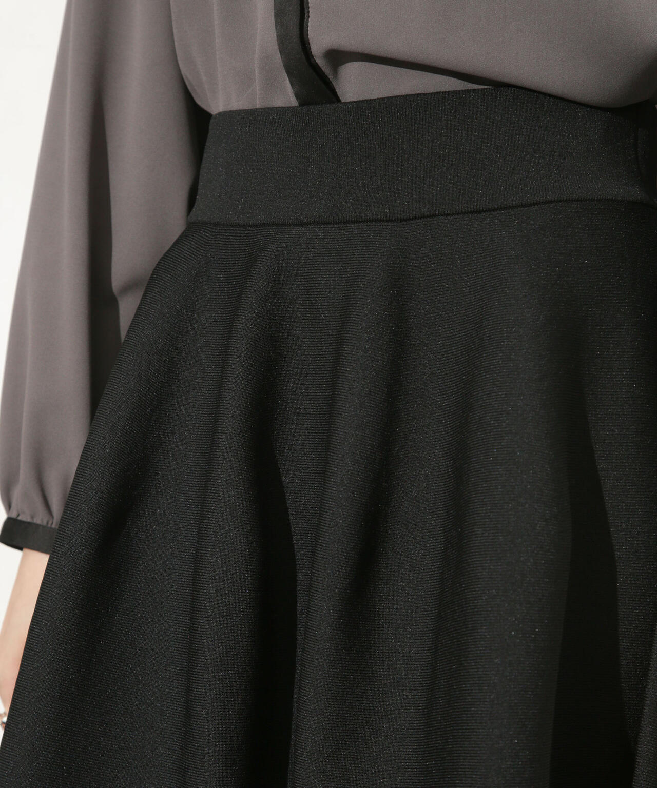 総針ボリュームフレアスカート(セットアップ可) 6693230321