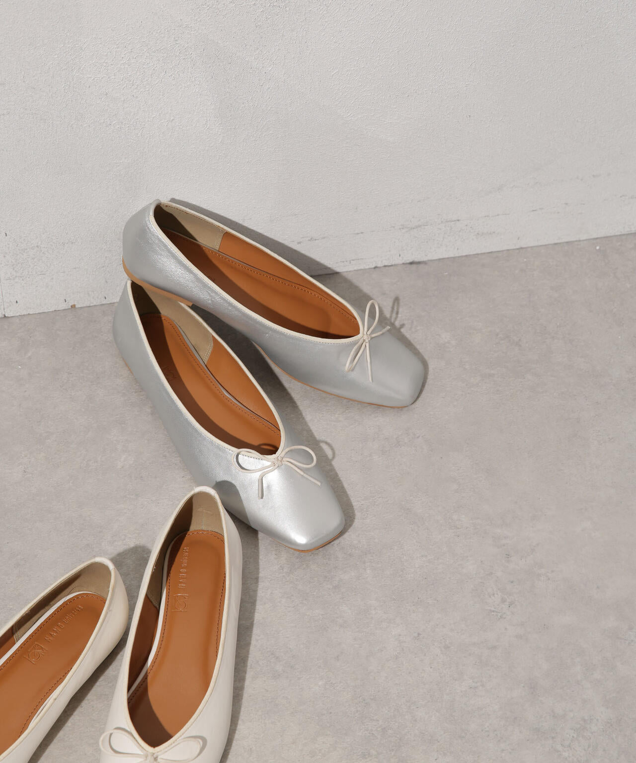 スクエアトゥバレーシューズ 6693233300