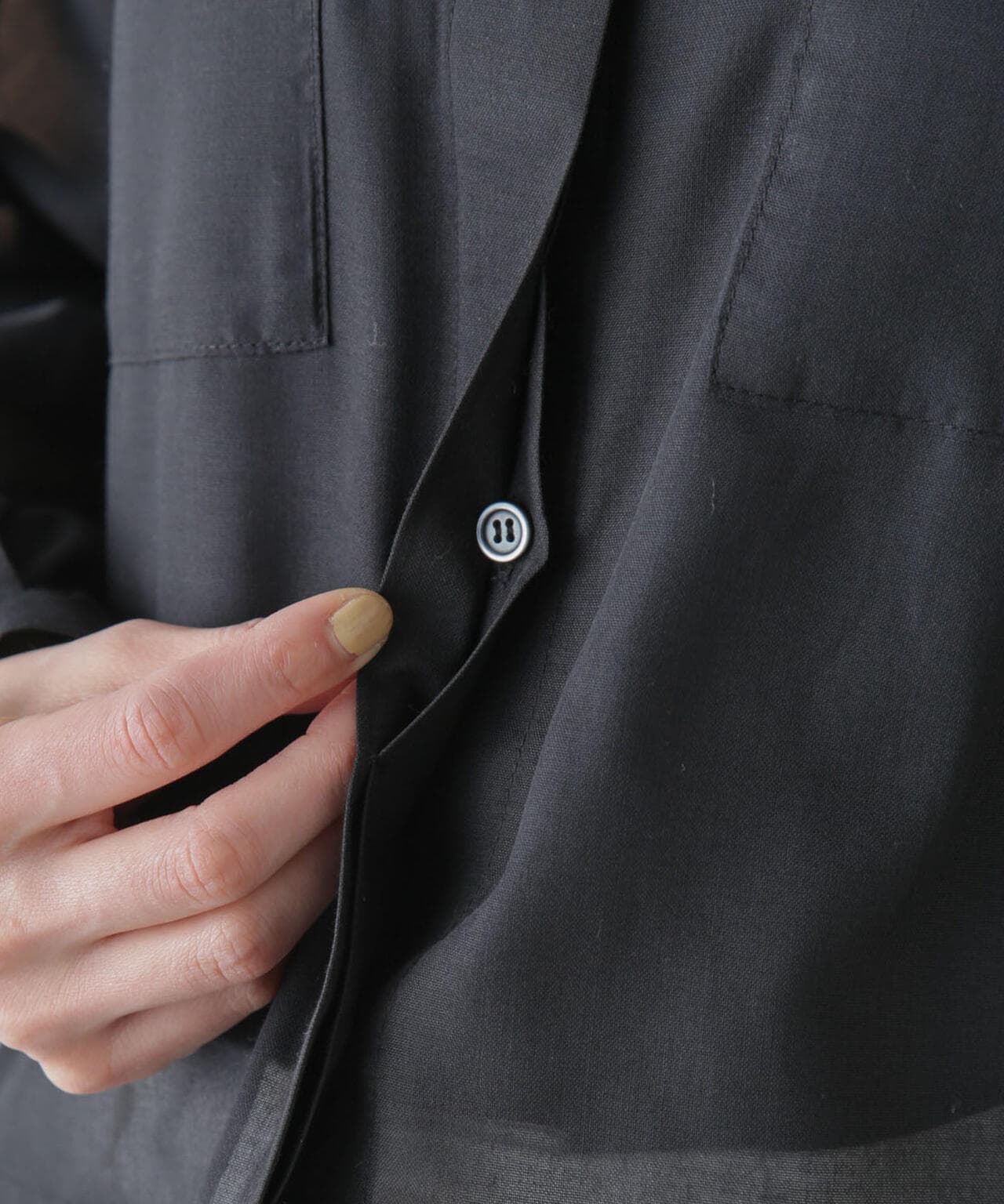 タックスリーブシアーポケットシャツ 6694120318