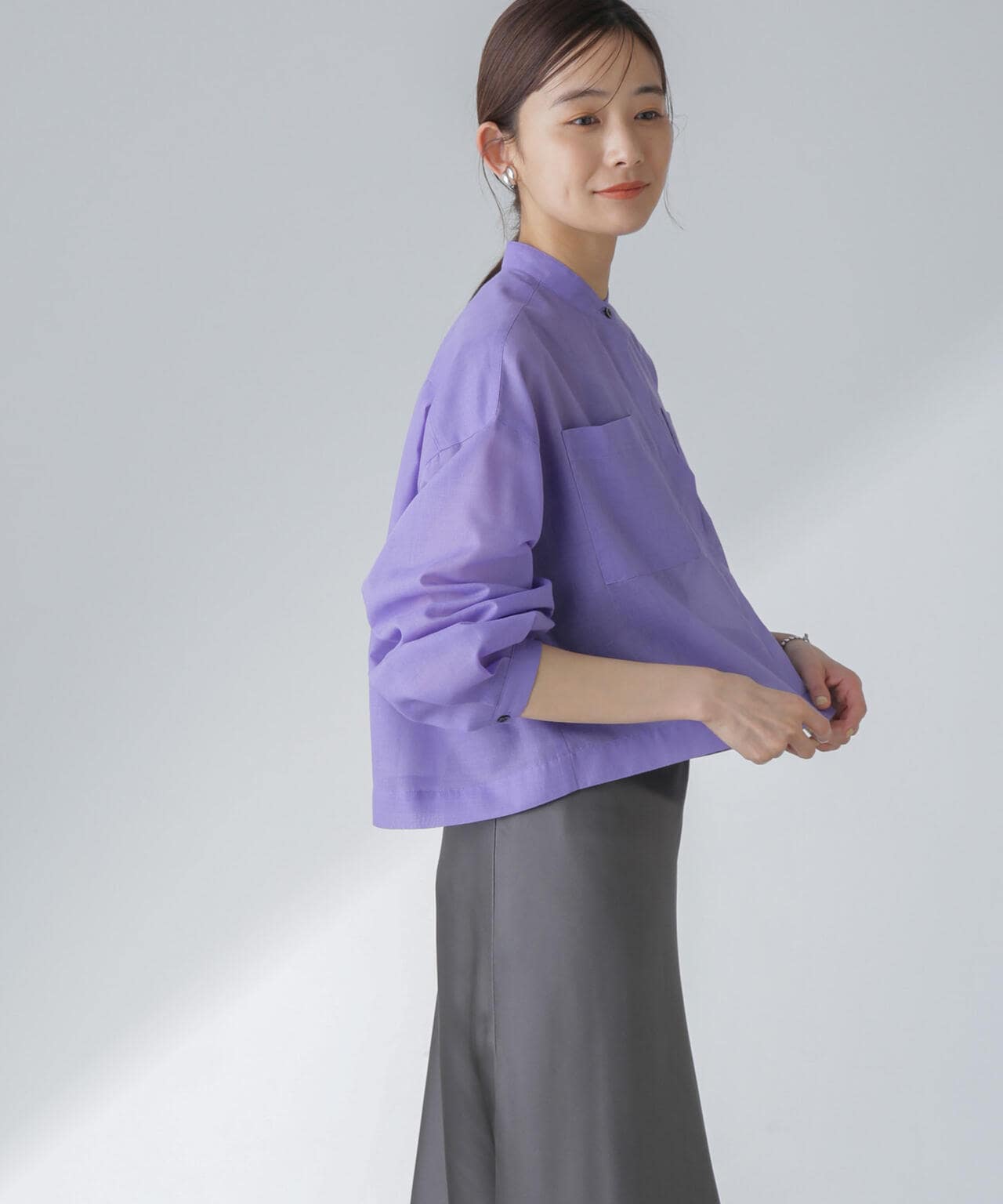 タックスリーブシアーポケットシャツ 6694120318