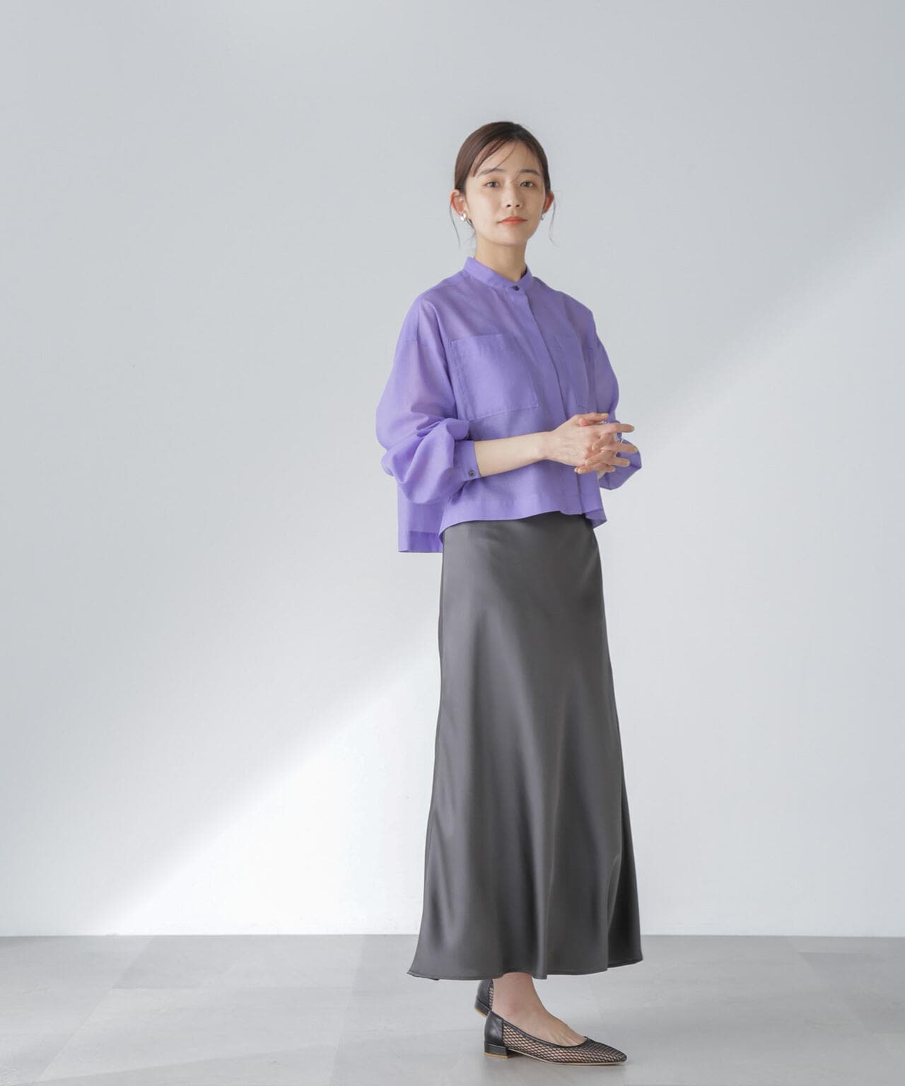 タックスリーブシアーポケットシャツ 6694120318