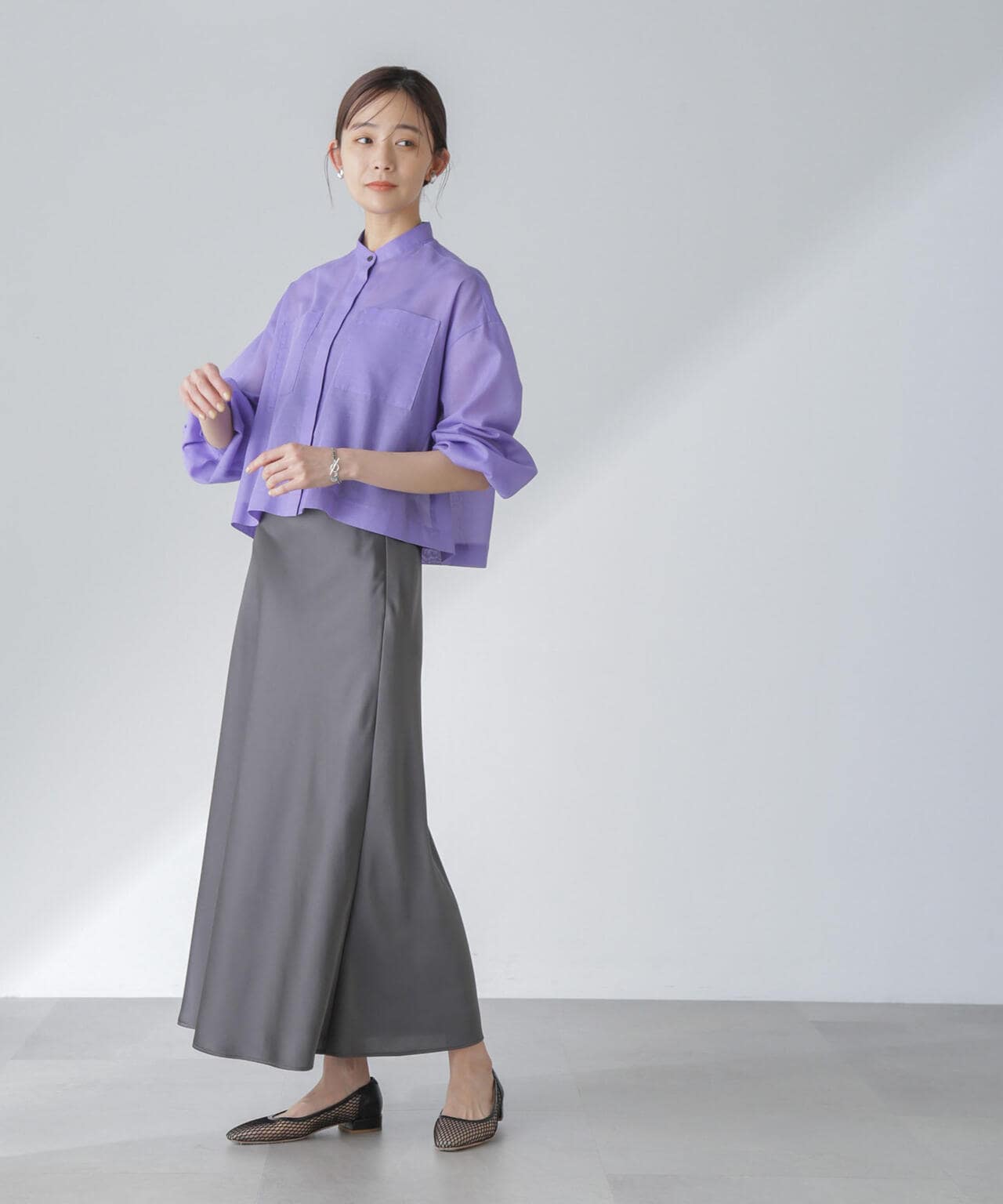 タックスリーブシアーポケットシャツ 6694120318