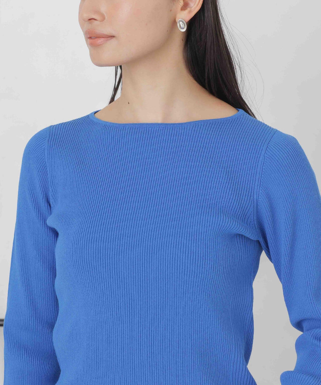 ハイツイストボートネックリブニット 6694122311