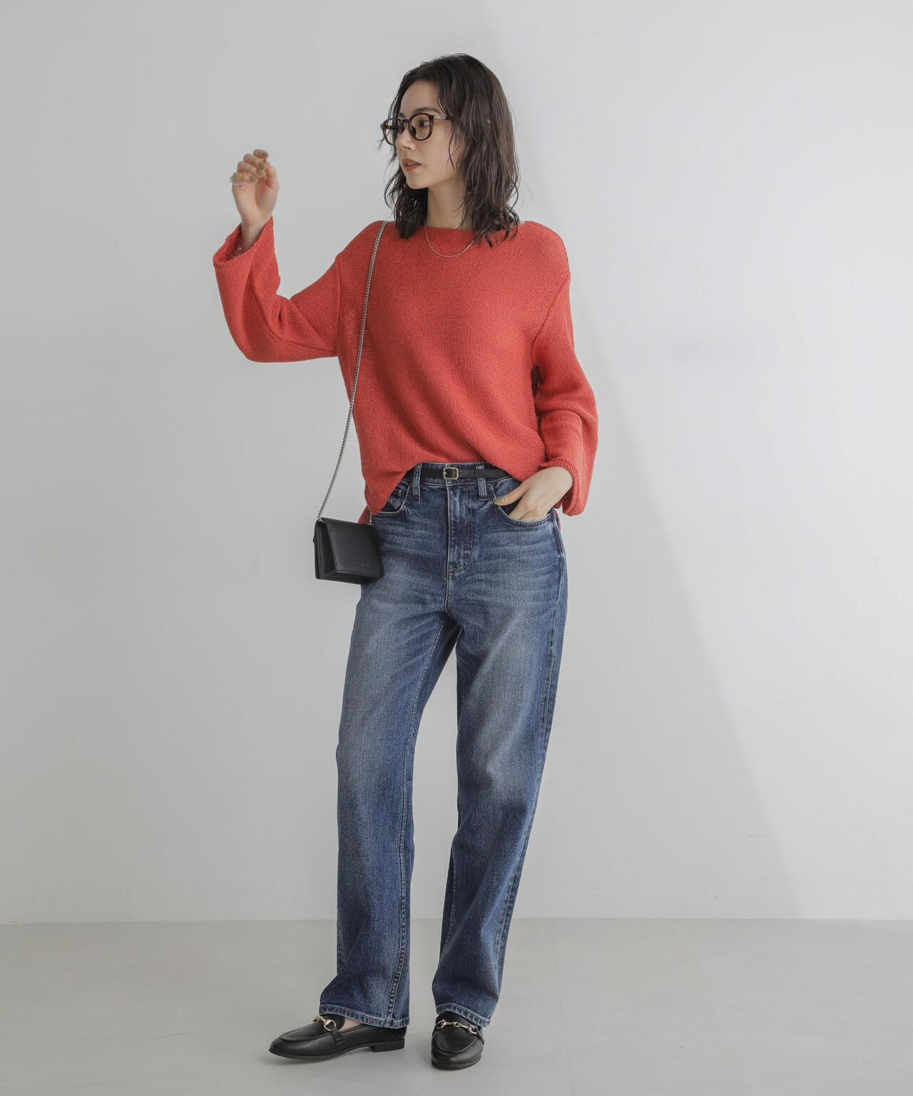 リネン混テープヤーンプルオーバー 6694122313