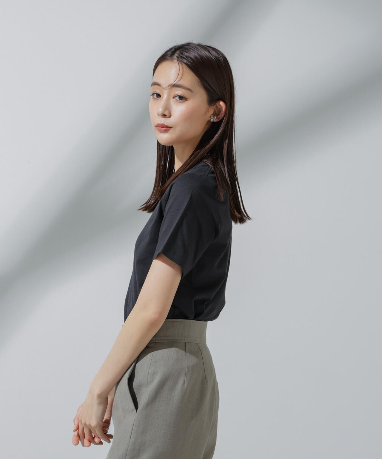 Anti Soaked(R) 汗染み防止 クルーネックTシャツ Anti Soaked(R) ( アンチソーキッド ) 汗染み防止 クルーネック
