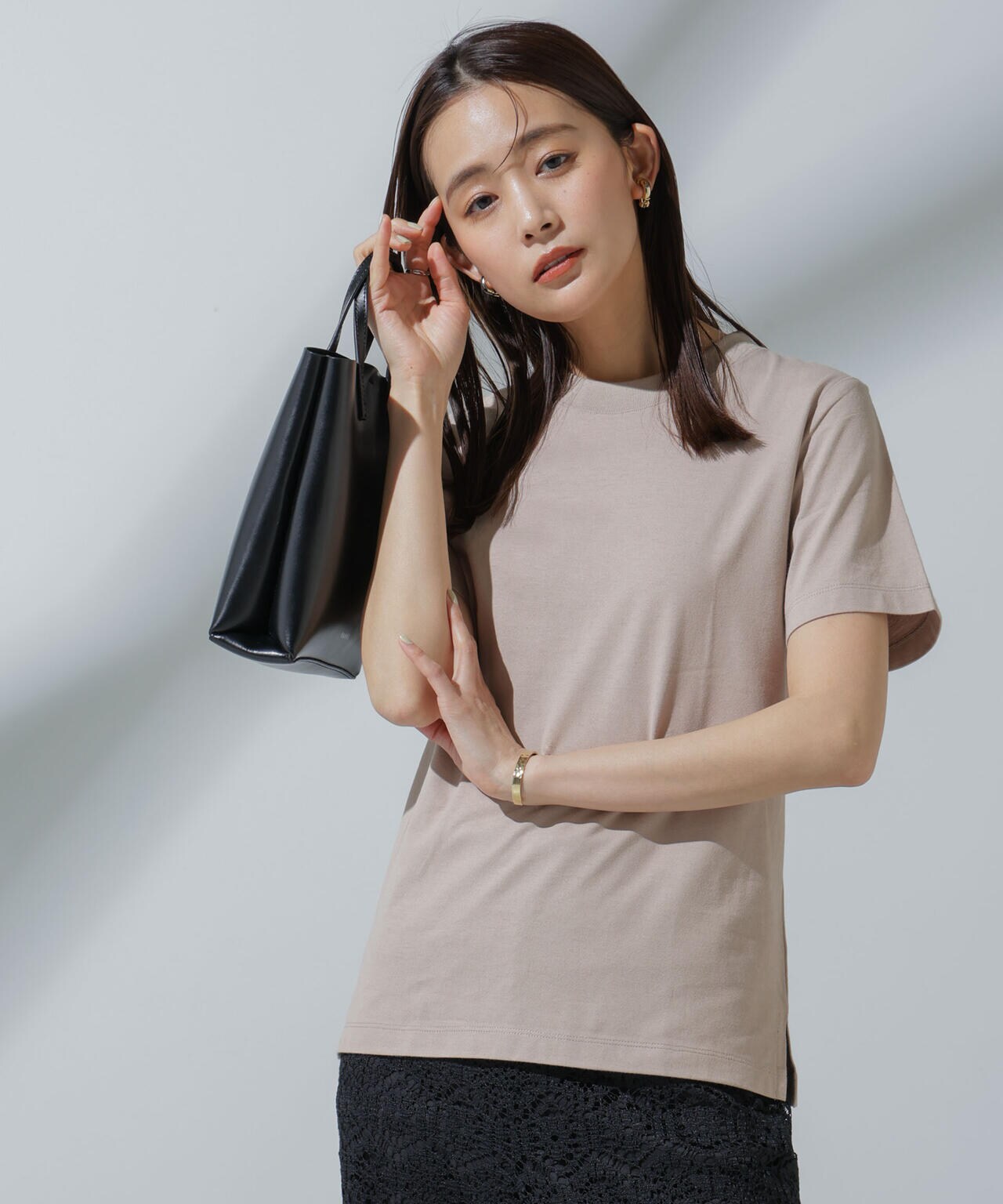 Anti Soaked(R) 汗染み防止 クルーネックTシャツ 6694124302