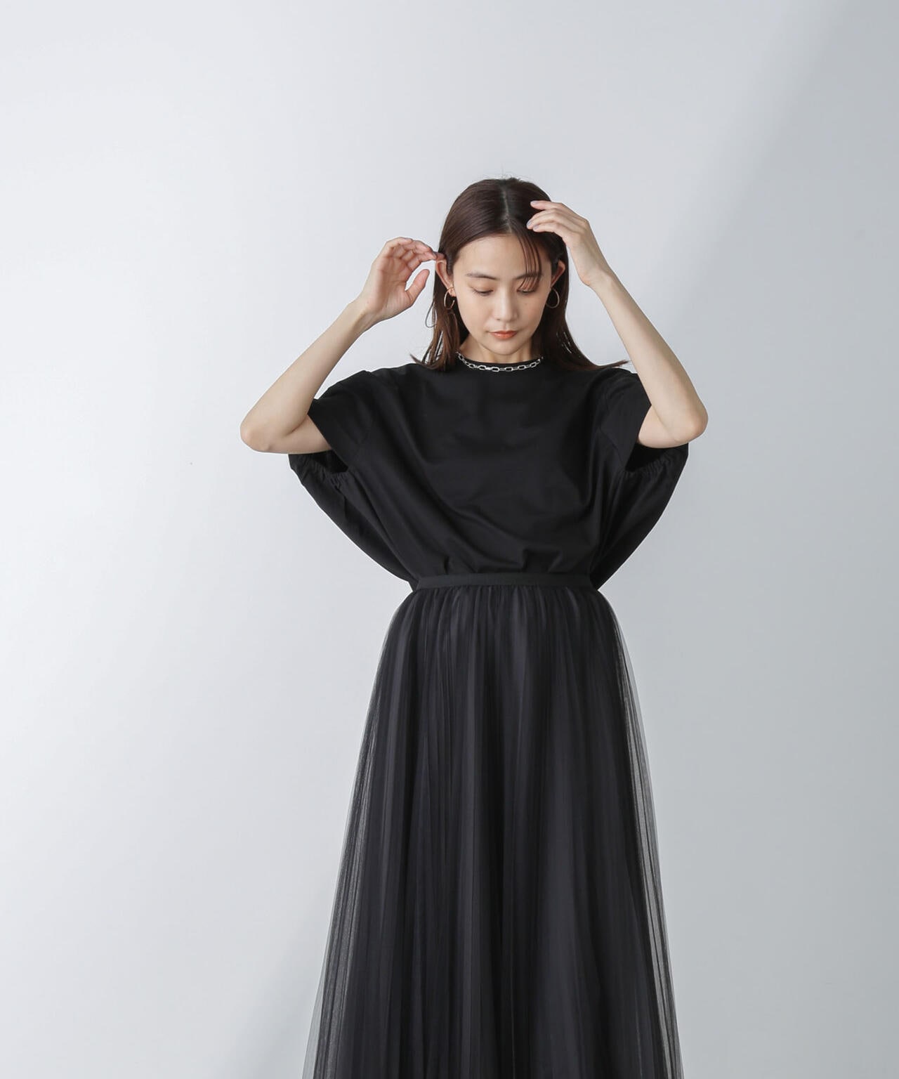 美品 ナノユニバース LB.03 ドロストスリーブシアーギャザーブルゾン LB.03／ドロストスリーブシアーギャザーブルゾン | ナノ