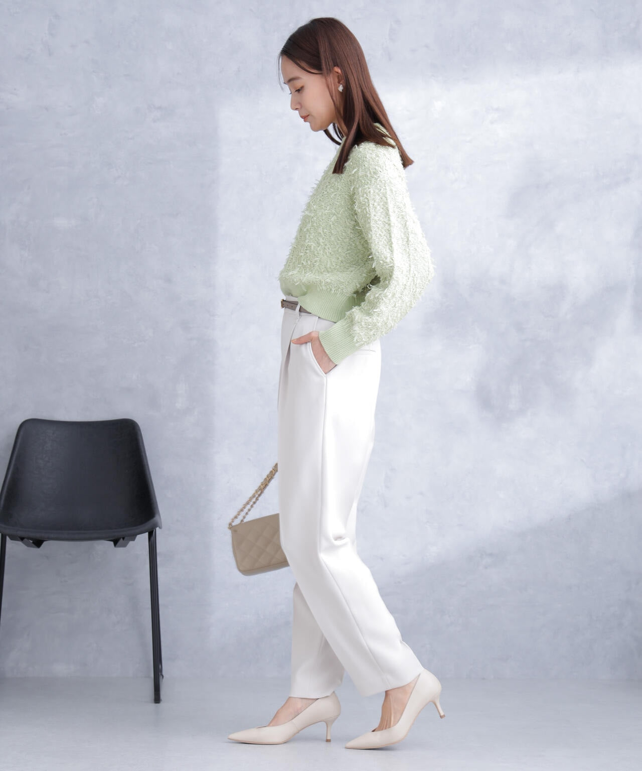 デイリーファンクション タックテーパードパンツ(セットアップ可) 6694127300