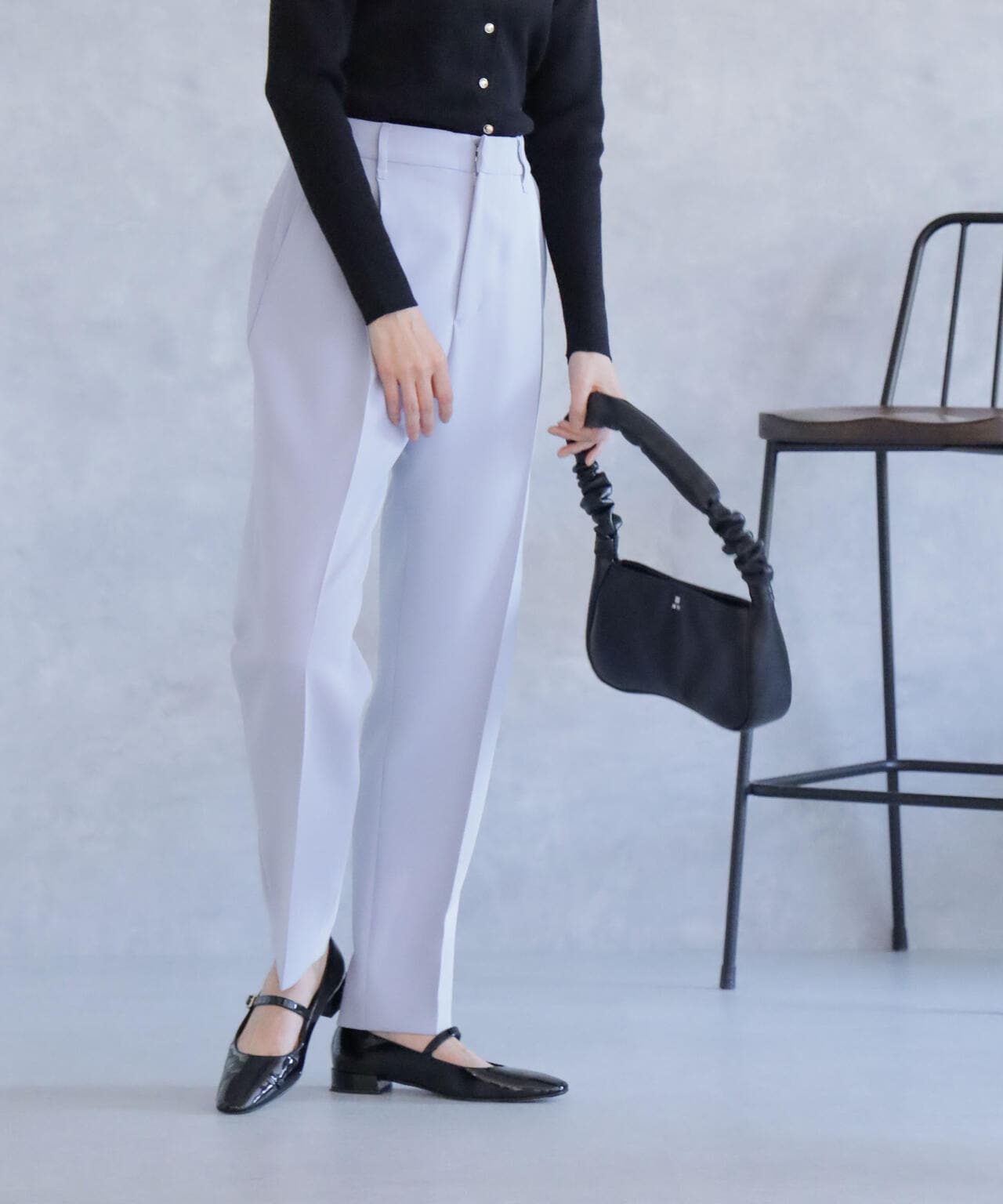 デイリーファンクション タックテーパードパンツ(セットアップ可) 6694127300