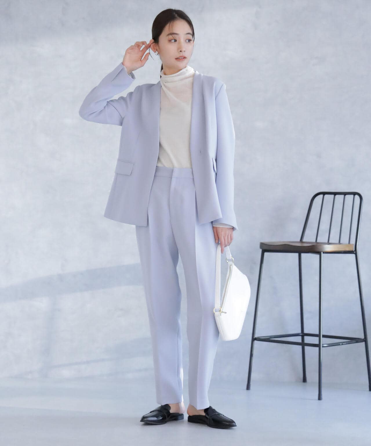 デイリーファンクション タックテーパードパンツ(セットアップ可) 6694127300