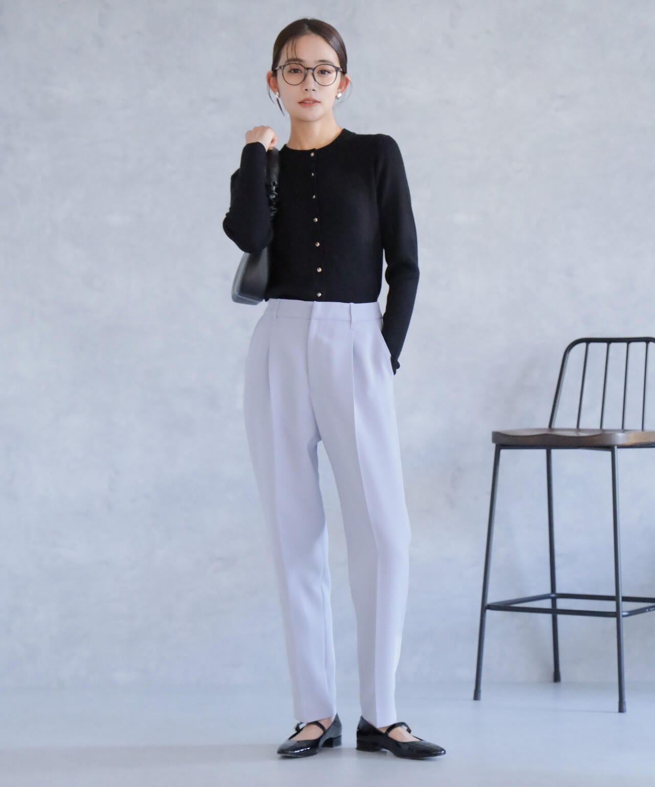 デイリーファンクション タックテーパードパンツ(セットアップ可) 6694127300