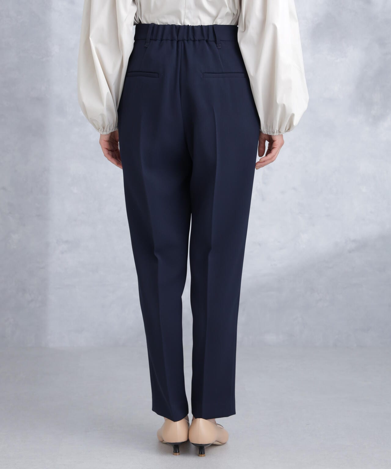 デイリーファンクション タックテーパードパンツ(セットアップ可) 6694127300