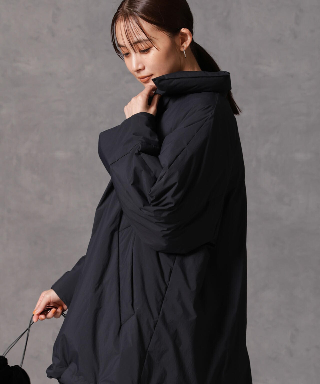 「西川ダウン(R)」ミドル丈バックタックコート 6694214304