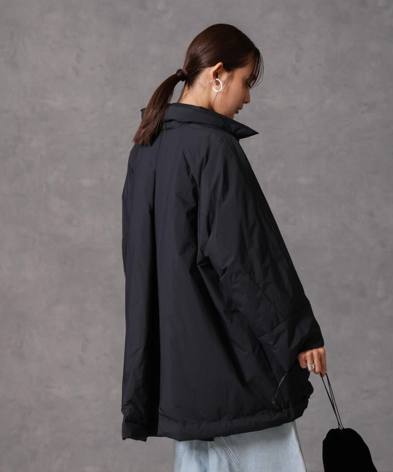 「西川ダウン(R)」ミドル丈バックタックコート 6694214304