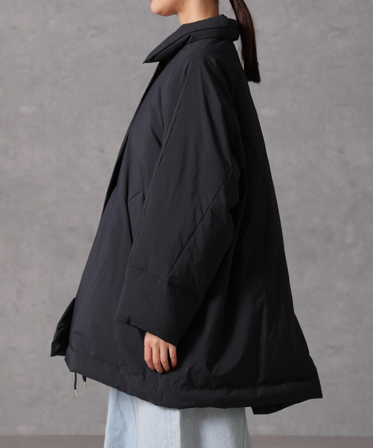 「西川ダウン(R)」ミドル丈バックタックコート 6694214304