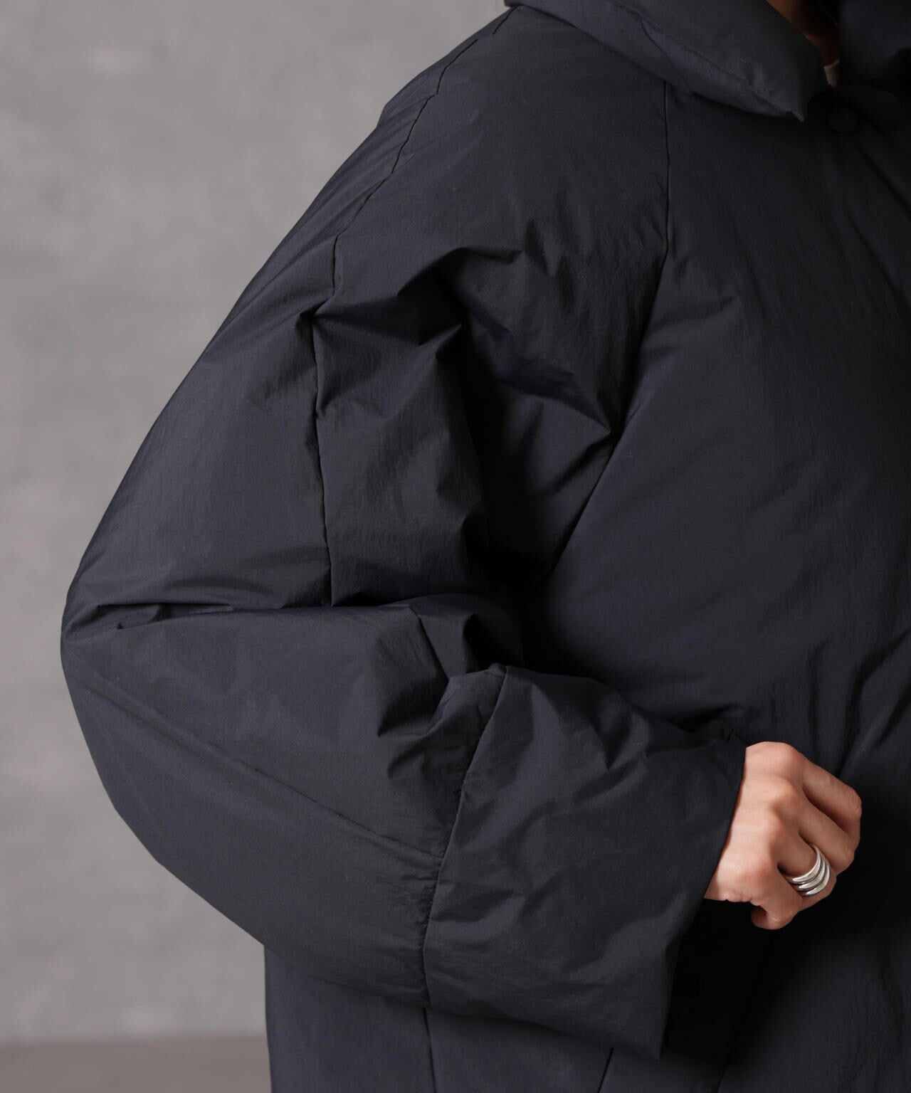 「西川ダウン(R)」ミドル丈バックタックコート 6694214304