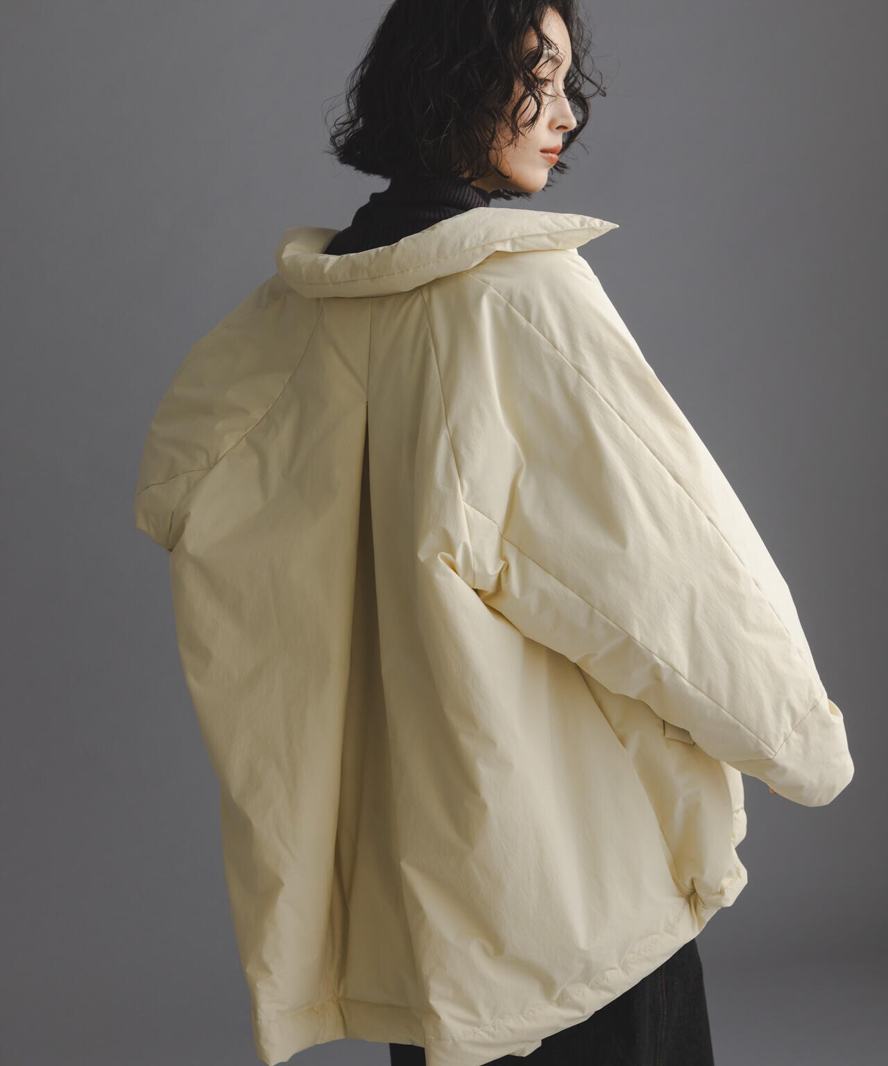 「西川ダウン(R)」ミドル丈バックタックコート 6694214304