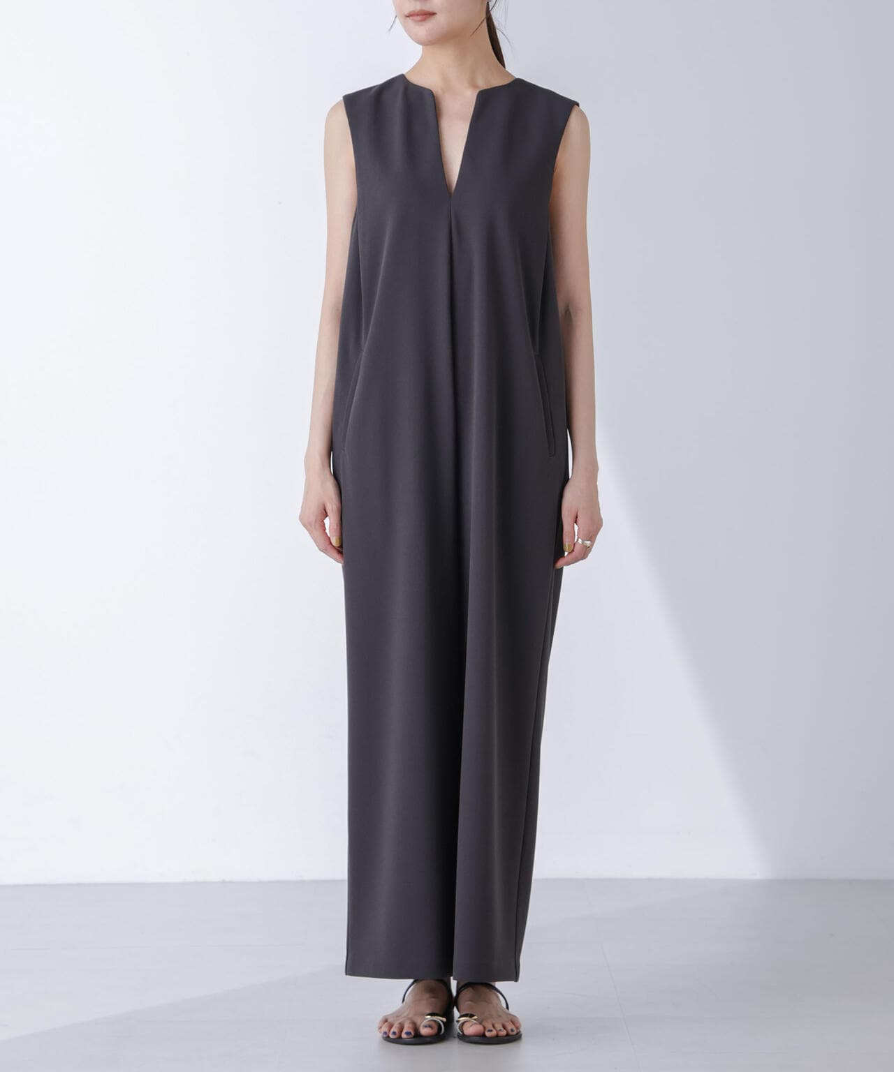 AtPARK＆DAILYWEAR/カットジョーゼットサロペ 6694219309