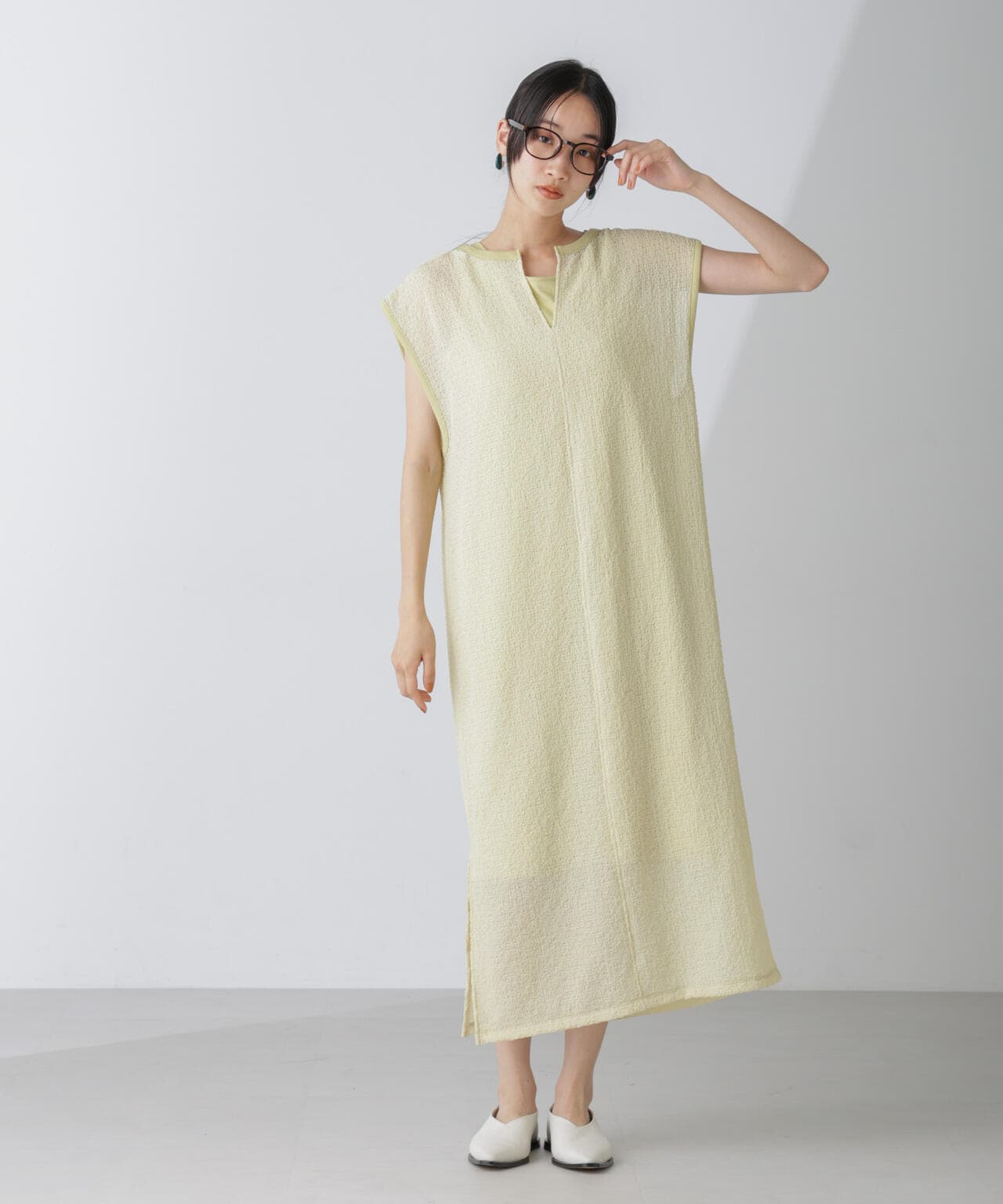 シアーサッカーワンピース 6694219315