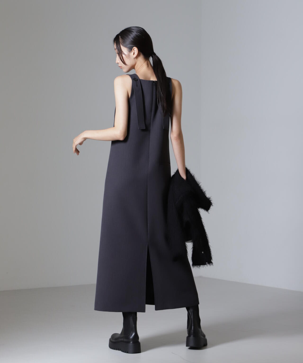 Reflax(R)ダブルクロスサイドオープンワンピース 6694219319