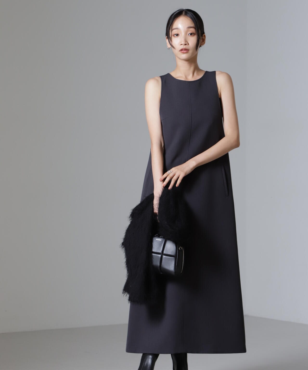 Reflax(R)ダブルクロスサイドオープンワンピース 6694219319