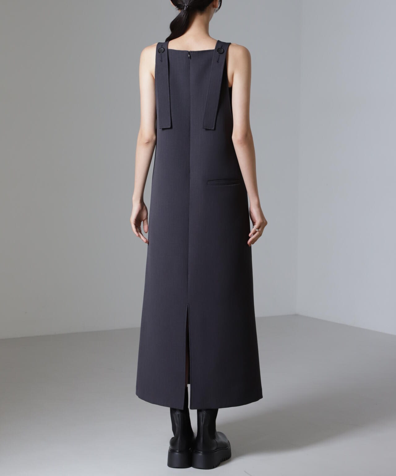 Reflax(R)ダブルクロスサイドオープンワンピース 6694219319