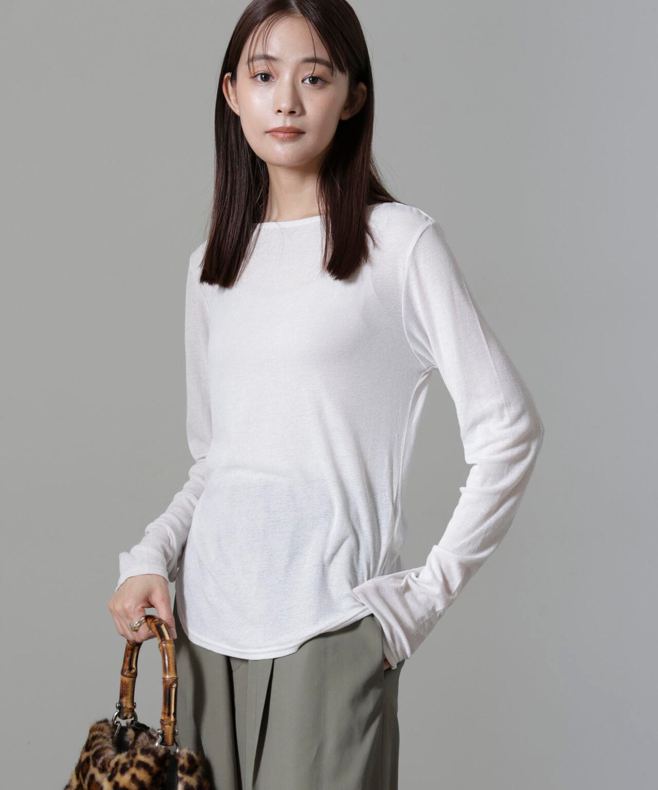 シアーコットンVネックカットソー LASUD シアーコットンVネックカットソー スコットクラブ - メルカリ
