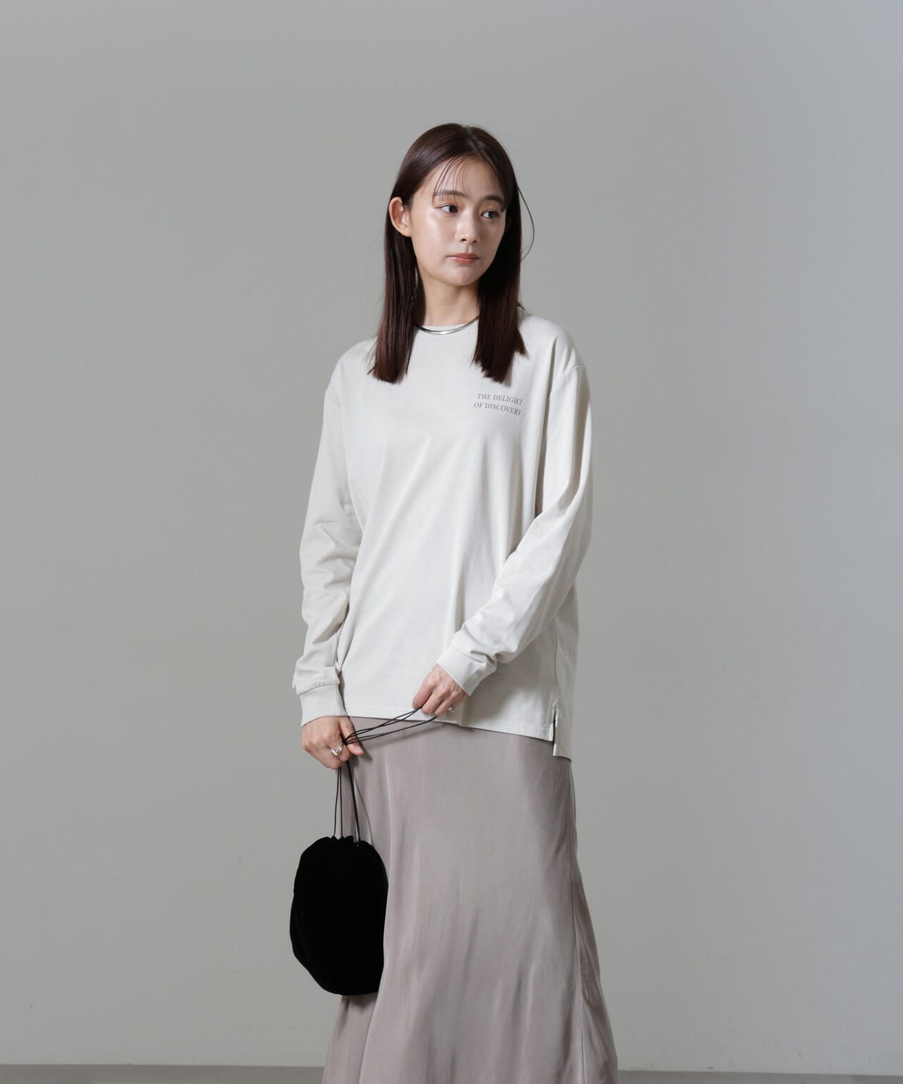 プリントロングTシャツ（ホワイト） | MACHATT ONLINE STORE