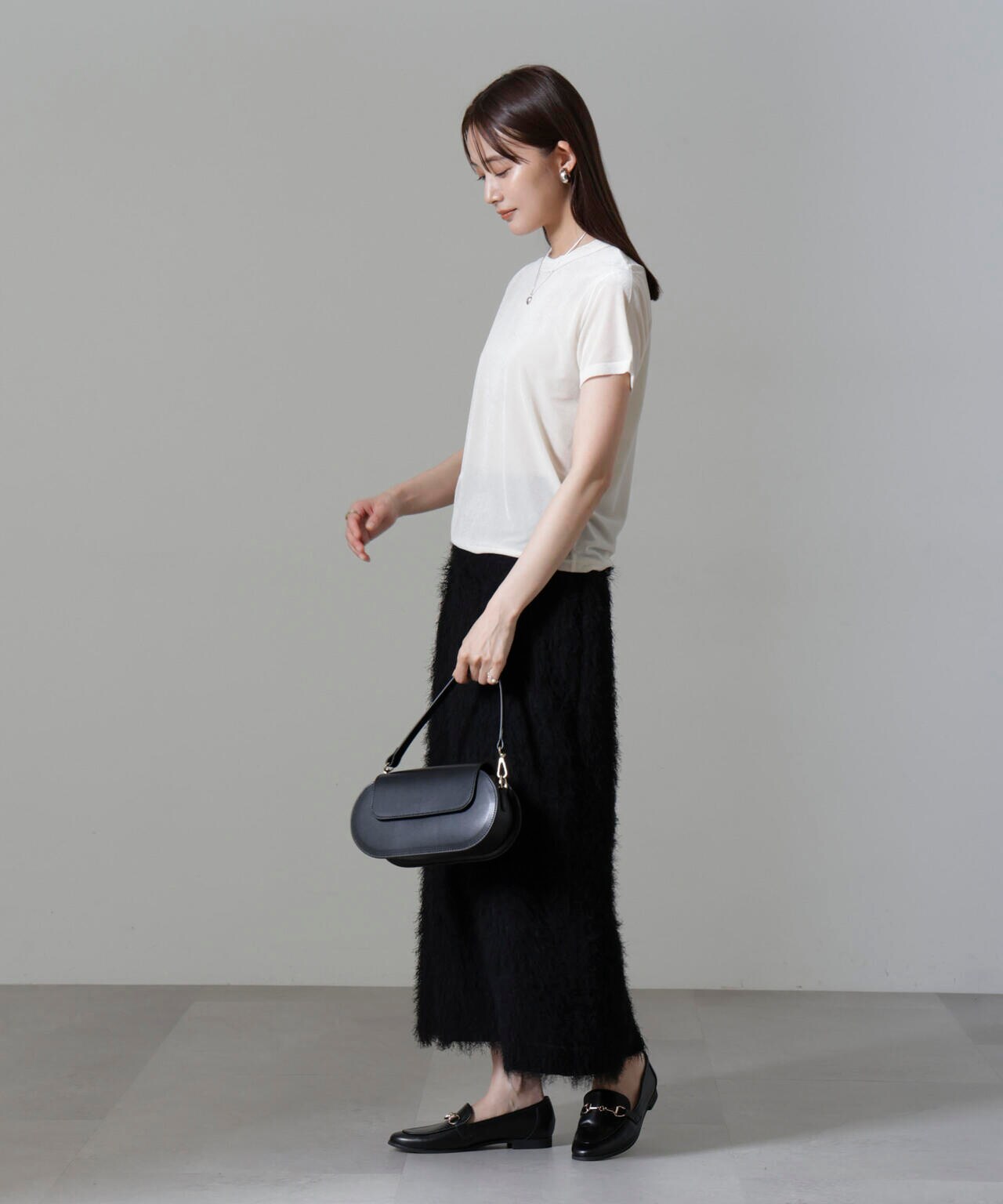値引き! タグ付き MIESROHE シアーベロアコンパクトT シアーベロアコンパクトT(Tシャツ)｜トップス｜MIESROHE