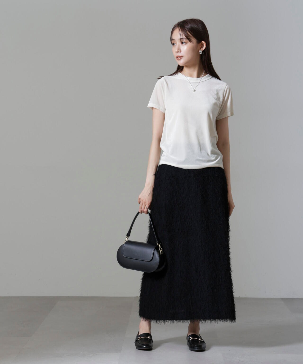 シアーベロアコンパクトT シアー ベロア コンパクト Tシャツ washable