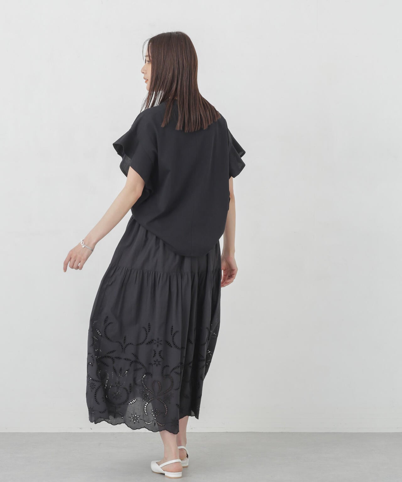 インドシフリー刺繍スカート 6694230300