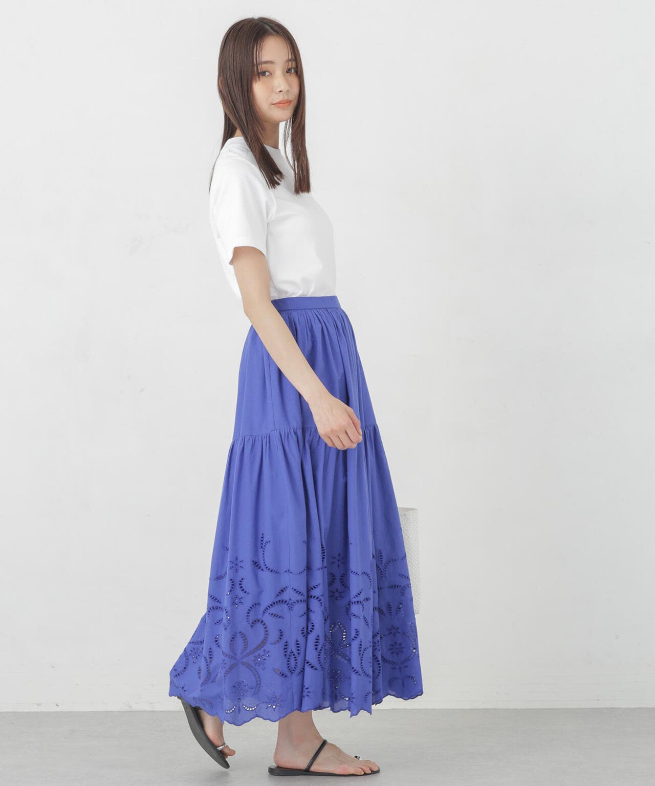 インドシフリー刺繍スカート 6694230300
