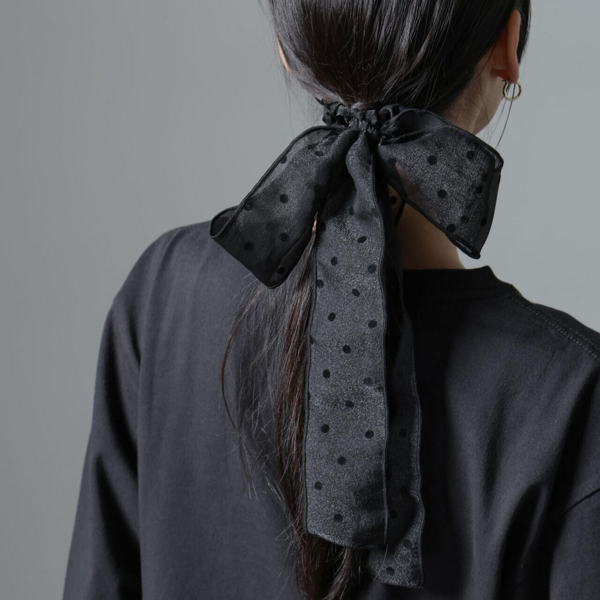 9TWENTY Jacquard Fabric リボンストラップ ベージュ