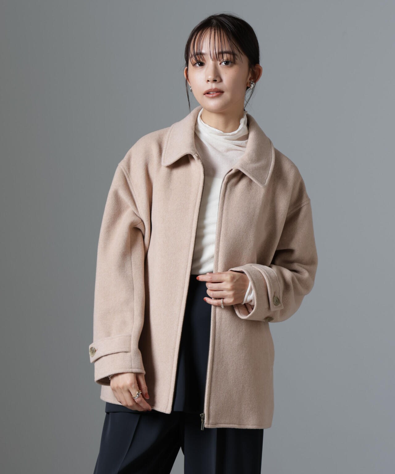 ZIPミドルコート 6695111300