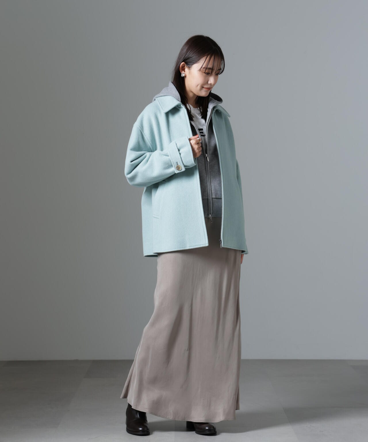 ZIPミドルコート 6695111300