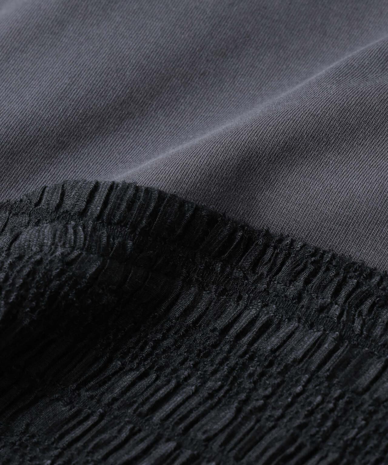 pinue ドッキングカットワンピース（NAVY） シャーリング ベアドッキング カット ワンピース