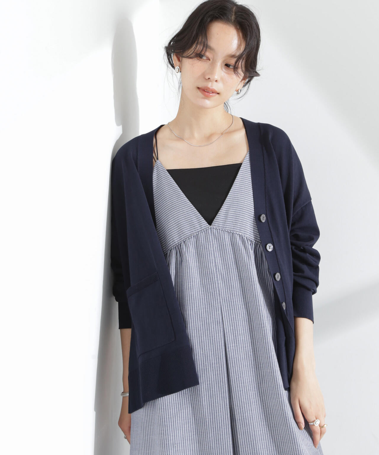 TEKNICO GIZAコットンオーバーカーディガン 6695122314