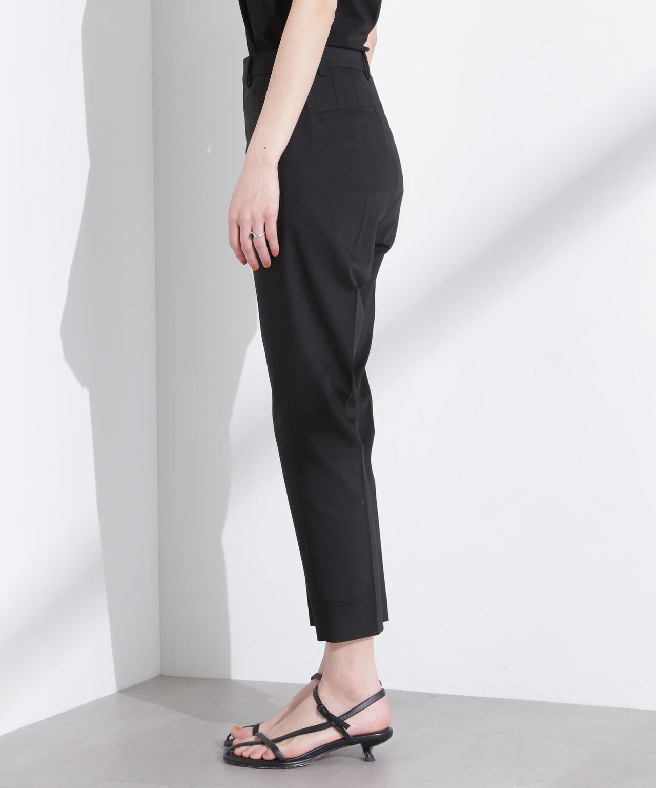 センタープレススリムパンツ 6695127315