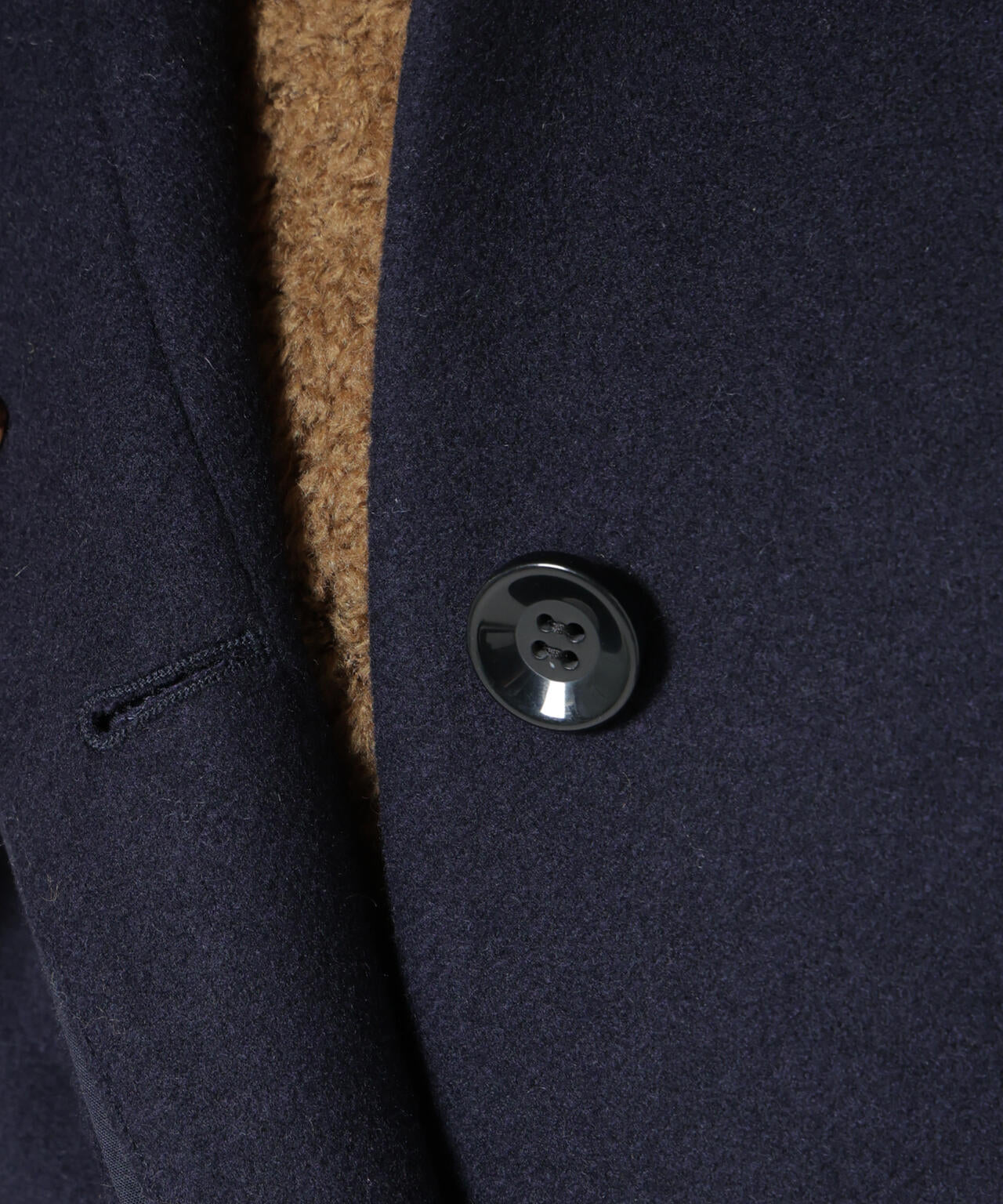 WooLoop Aラインステンカラーミドルコート 6695211300