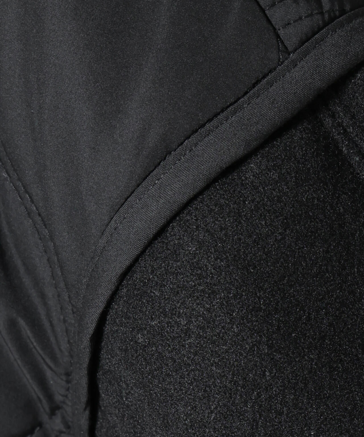 異素材コンビキルティングノーカラーコート 6695211305