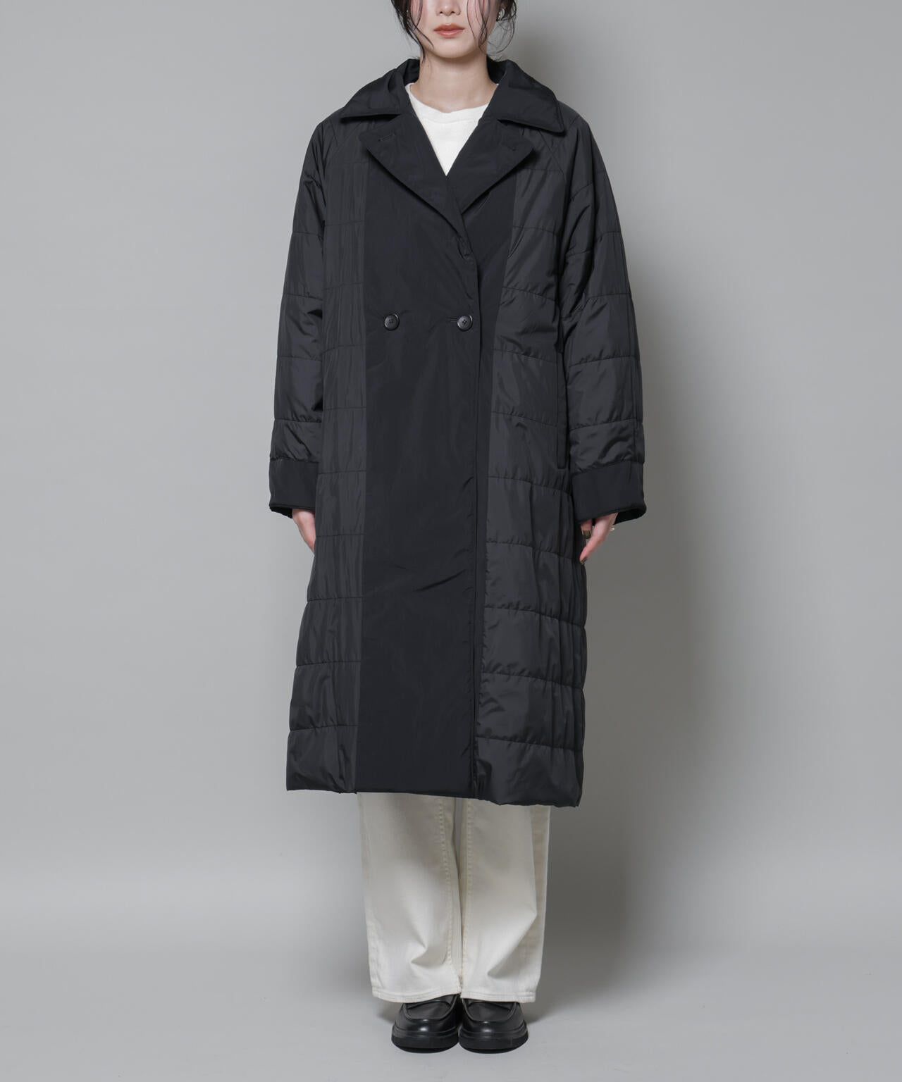 ETHERMALOFT (R) AEROGEL 中綿 リバーシブル コート