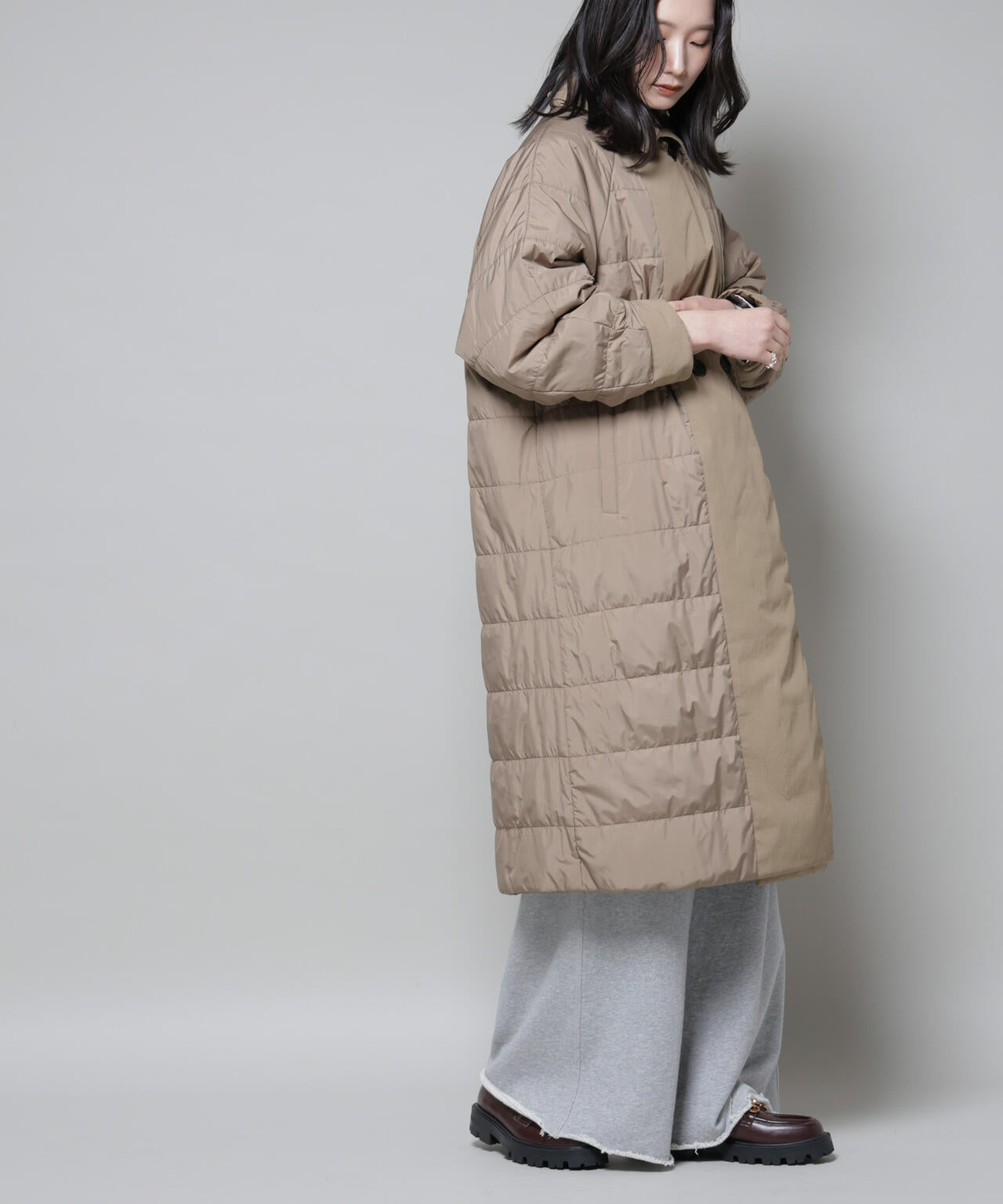 ETHERMALOFT(R)AEROGEL 中綿リバーシブルコート 6695211306