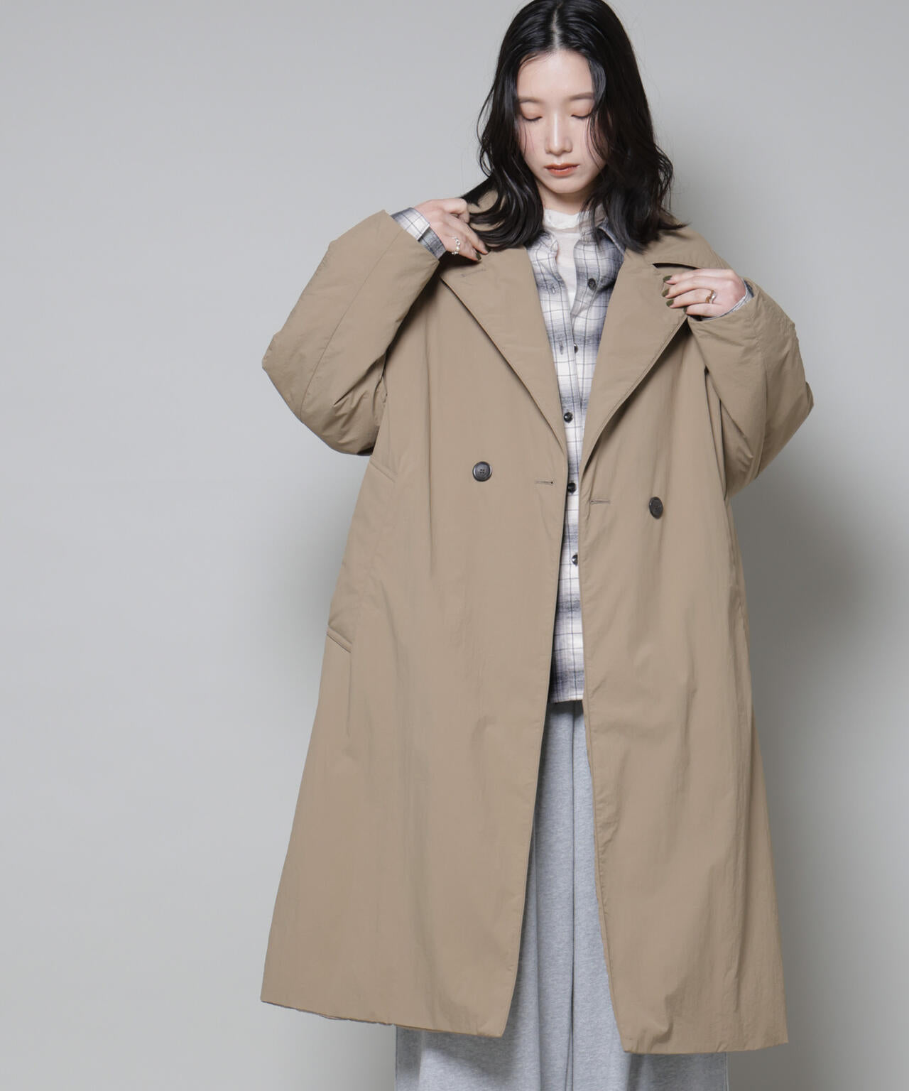 ETHERMALOFT (R) AEROGEL 中綿 リバーシブル コート