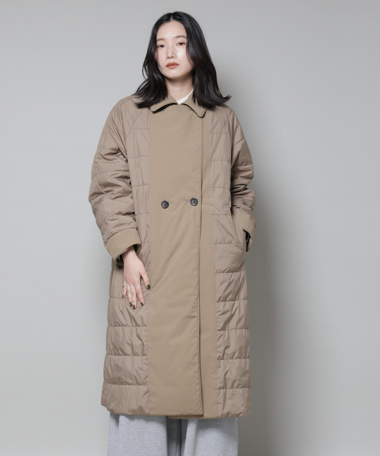 ETHERMALOFT(R)AEROGEL 中綿リバーシブルコート 6695211306